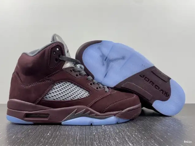Bmlin shoes Jordan 5 Air DZ4131-600 Burgundy 0510
